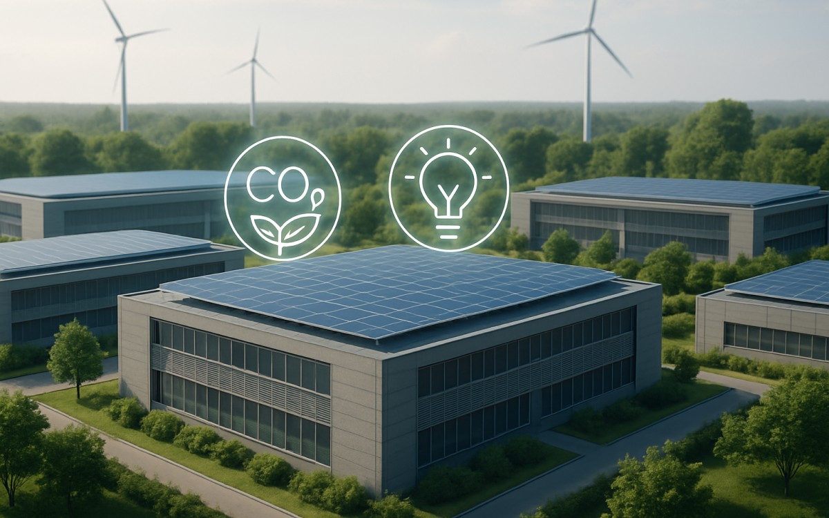 How Large Data Centre Parks Are Slowly Going Carbon Neutral